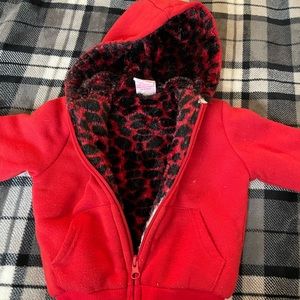 red 12 month baby sweater from Beverly Hills Princess